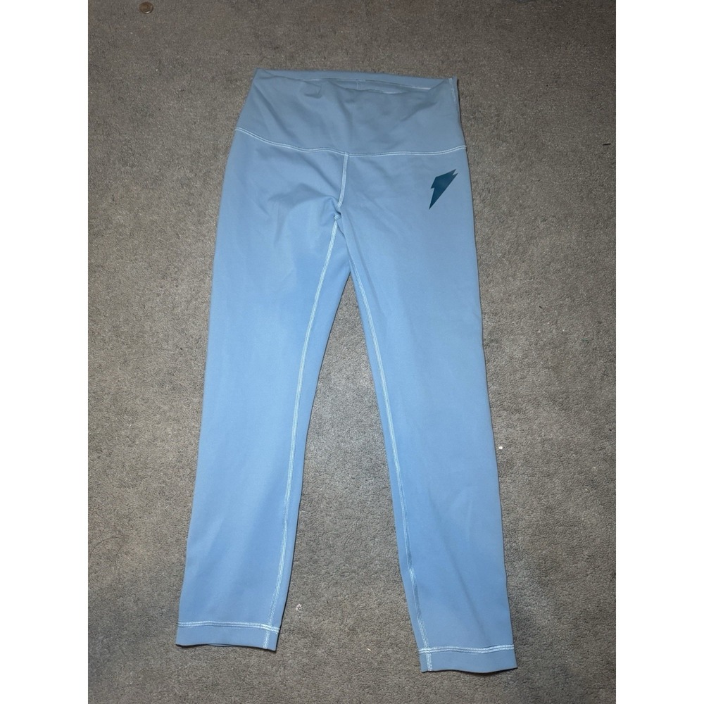 Lululemon Womens Size‎ 8 Blue Leggings High Rise Athletic Yoga Pants